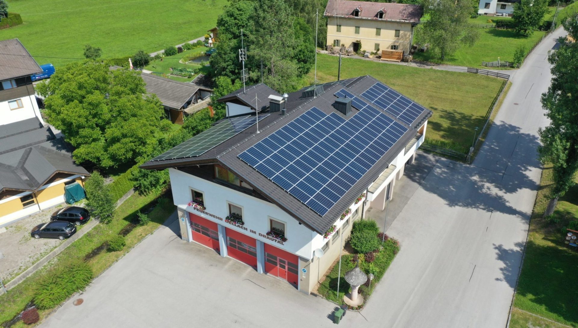 Feuerwehr Dellach PVdirekt lokale Energiegemeinschaft